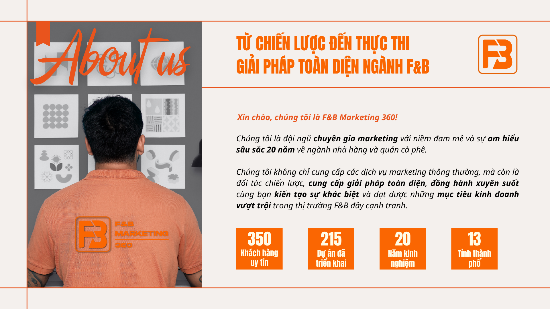 giải pháp toàn diện cho ngành fnb
