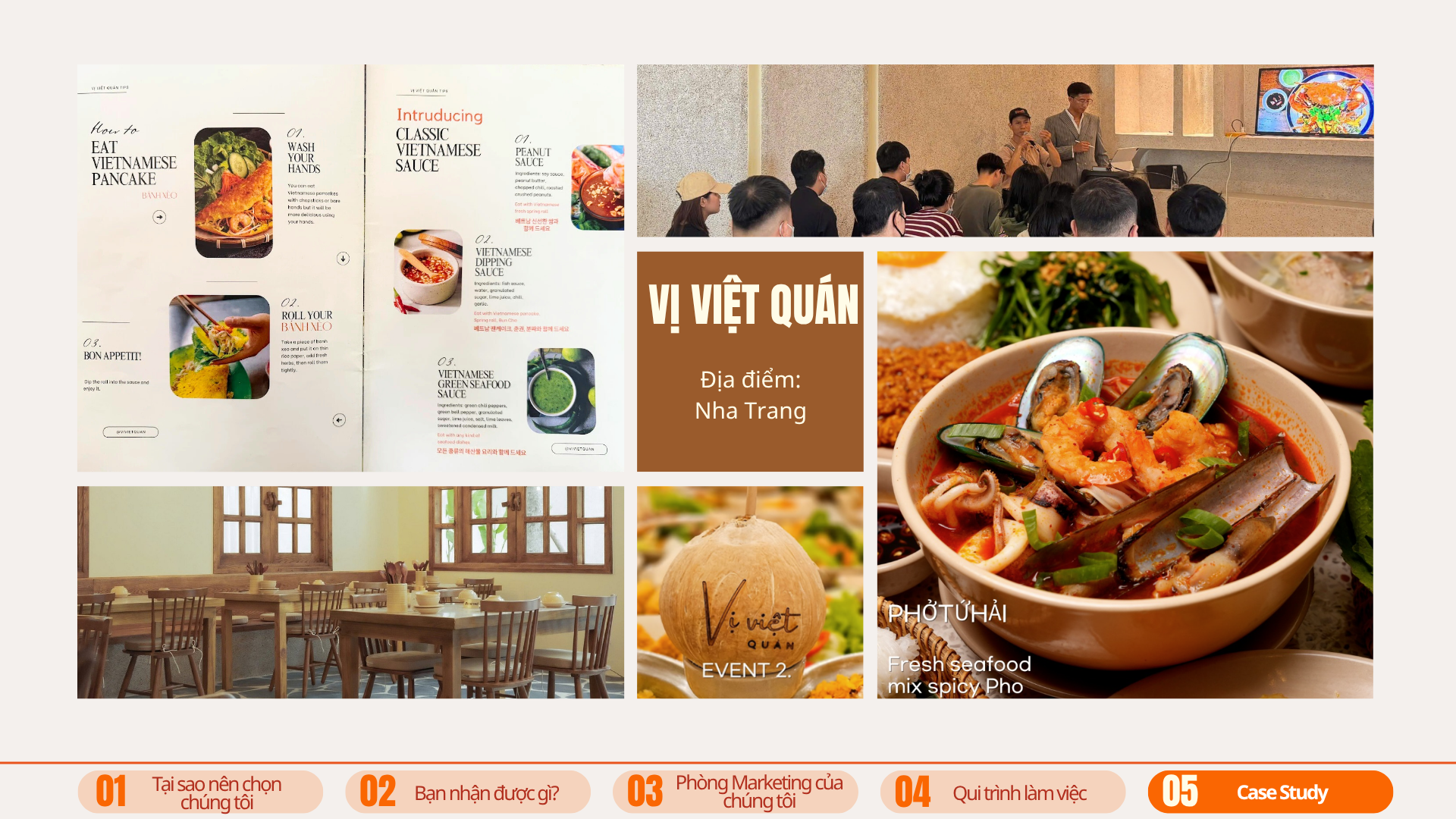 Thiết kế menu nhà hàng