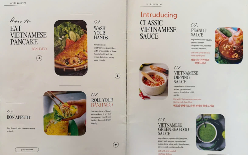 Hình ảnh nhà hàng Vị Việt