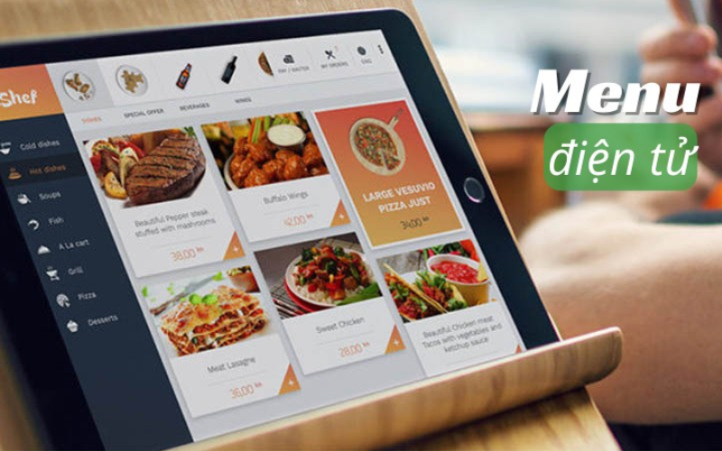 Menu Điện Tử: Giải Pháp Giảm 60% Chi Phí Nhân Công Cho Nhà Hàng